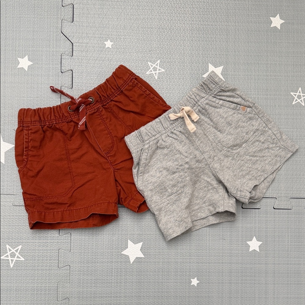 Carter’s & Gap - Cotton Toddler Shorts, 18 months